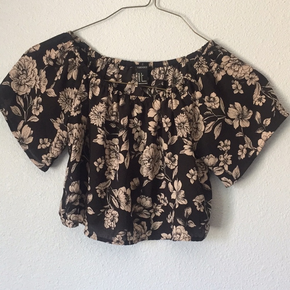 Floral Crop Top